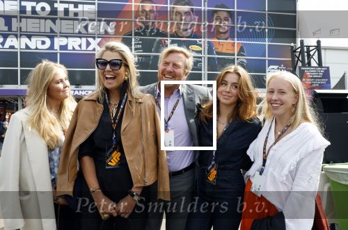 Zandvoort 27 augustus 2023
Grandprix F1 van Zandvoort gewonnen door Max Verstappen.
Koning Willem Alexander Koningin Maxima Prinses Amalia en Prinses Alexia bij F1 Zandvoort
