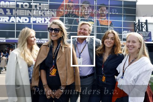 Zandvoort 27 augustus 2023
Grandprix F1 van Zandvoort gewonnen door Max Verstappen.
Koning Willem Alexander Koningin Maxima Prinses Amalia en Prinses Alexia bij F1 Zandvoort