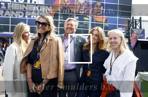 Zandvoort 27 augustus 2023
Grandprix F1 van Zandvoort gewonnen door Max Verstappen.
Koning Willem Alexander Koningin Maxima Prinses Amalia en Prinses Alexia bij F1 Zandvoort