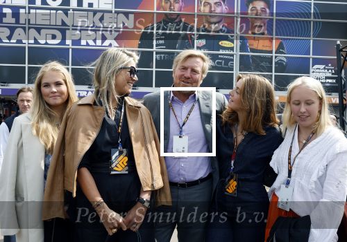 Zandvoort 27 augustus 2023
Grandprix F1 van Zandvoort gewonnen door Max Verstappen.
Koning Willem Alexander Koningin Maxima Prinses Amalia en Prinses Alexia bij F1 Zandvoort