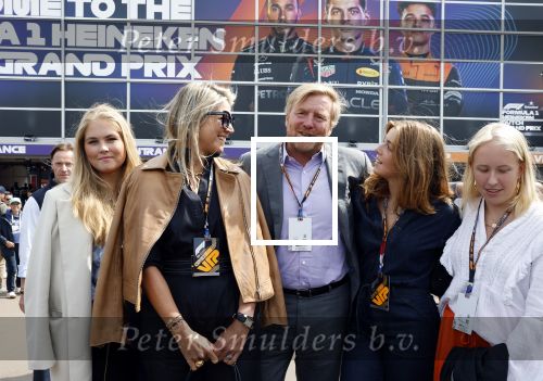 Zandvoort 27 augustus 2023
Grandprix F1 van Zandvoort gewonnen door Max Verstappen.
Koning Willem Alexander Koningin Maxima Prinses Amalia en Prinses Alexia bij F1 Zandvoort