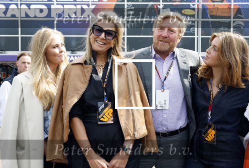 Zandvoort 27 augustus 2023
Grandprix F1 van Zandvoort gewonnen door Max Verstappen.
Koning Willem Alexander Koningin Maxima Prinses Amalia en Prinses Alexia bij F1 Zandvoort