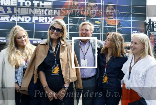 Zandvoort 27 augustus 2023
Grandprix F1 van Zandvoort gewonnen door Max Verstappen.
Koning Willem Alexander Koningin Maxima Prinses Amalia en Prinses Alexia bij F1 Zandvoort