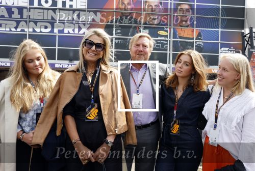 Zandvoort 27 augustus 2023
Grandprix F1 van Zandvoort gewonnen door Max Verstappen.
Koning Willem Alexander Koningin Maxima Prinses Amalia en Prinses Alexia bij F1 Zandvoort
