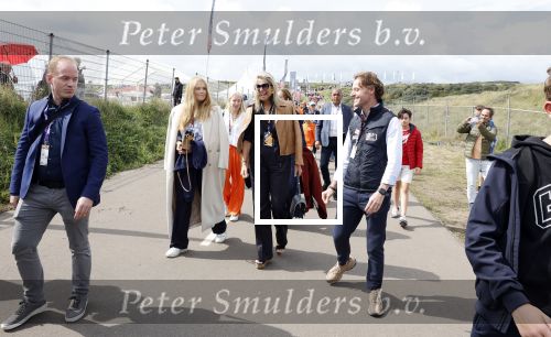 Zandvoort 27 augustus 2023
Grandprix F1 van Zandvoort 
Koning Willem Alexander Koningin Maxima Prinses Amalia en Prinses Alexia bij F1 Zandvoort
