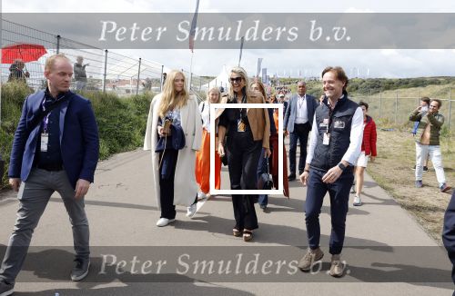 Zandvoort 27 augustus 2023
Grandprix F1 van Zandvoort 
Koning Willem Alexander Koningin Maxima Prinses Amalia en Prinses Alexia bij F1 Zandvoort