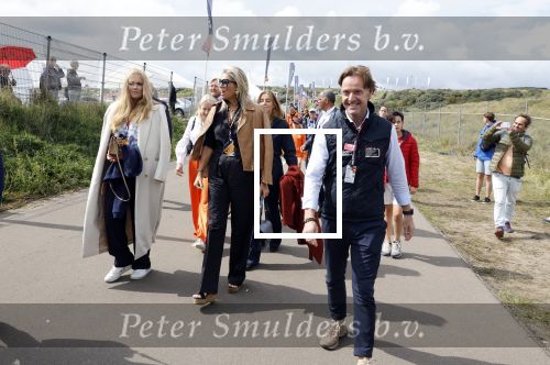 Zandvoort 27 augustus 2023
Grandprix F1 van Zandvoort 
Koning Willem Alexander Koningin Maxima Prinses Amalia en Prinses Alexia bij F1 Zandvoort