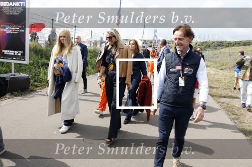 Zandvoort 27 augustus 2023
Grandprix F1 van Zandvoort 
Koning Willem Alexander Koningin Maxima Prinses Amalia en Prinses Alexia bij F1 Zandvoort