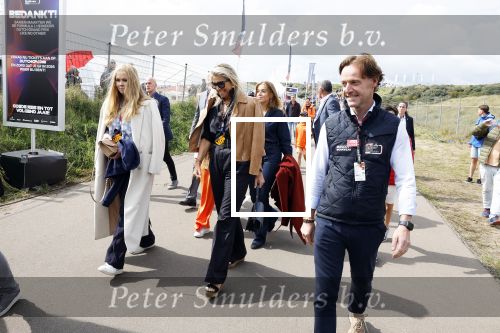 Zandvoort 27 augustus 2023
Grandprix F1 van Zandvoort 
Koning Willem Alexander Koningin Maxima Prinses Amalia en Prinses Alexia bij F1 Zandvoort