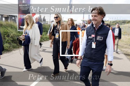 Zandvoort 27 augustus 2023
Grandprix F1 van Zandvoort 
Koning Willem Alexander Koningin Maxima Prinses Amalia en Prinses Alexia bij F1 Zandvoort