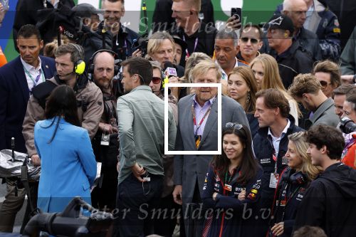 Zandvoort 27 augustus 2023
Grandprix F1 van Zandvoort Koning Willem Alexander Koningin Maxima Prinses Amalia en Prinses Alexia bij F1 Zandvoort