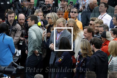 Zandvoort 27 augustus 2023
Grandprix F1 van Zandvoort Koning Willem Alexander Koningin Maxima Prinses Amalia en Prinses Alexia bij F1 Zandvoort