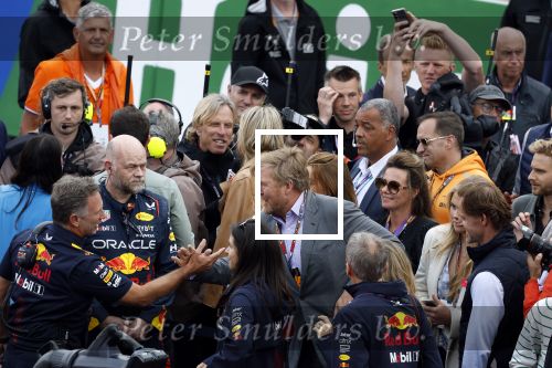 Zandvoort 27 augustus 2023
Grandprix F1 van Zandvoort Koning Willem Alexander Koningin Maxima Prinses Amalia en Prinses Alexia bij F1 Zandvoort
