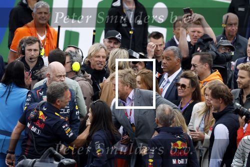 Zandvoort 27 augustus 2023
Grandprix F1 van Zandvoort Koning Willem Alexander Koningin Maxima Prinses Amalia en Prinses Alexia bij F1 Zandvoort