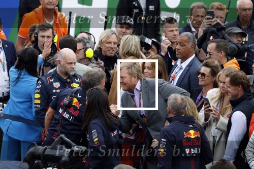 Zandvoort 27 augustus 2023
Grandprix F1 van Zandvoort Koning Willem Alexander Koningin Maxima Prinses Amalia en Prinses Alexia bij F1 Zandvoort