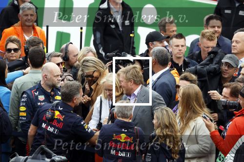 Zandvoort 27 augustus 2023
Grandprix F1 van Zandvoort Koning Willem Alexander Koningin Maxima Prinses Amalia en Prinses Alexia bij F1 Zandvoort