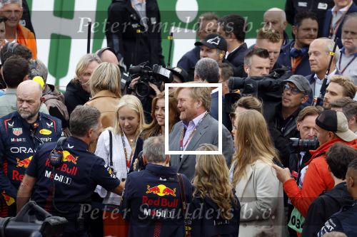 Zandvoort 27 augustus 2023
Grandprix F1 van Zandvoort Koning Willem Alexander Koningin Maxima Prinses Amalia en Prinses Alexia bij F1 Zandvoort