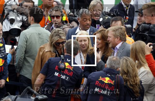Zandvoort 27 augustus 2023
Grandprix F1 van Zandvoort Koning Willem Alexander Koningin Maxima Prinses Amalia en Prinses Alexia bij F1 Zandvoort