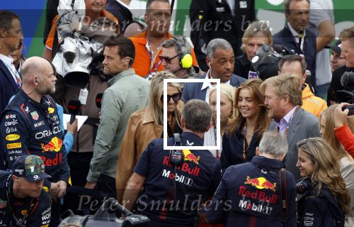 Zandvoort 27 augustus 2023
Grandprix F1 van Zandvoort Koning Willem Alexander Koningin Maxima Prinses Amalia en Prinses Alexia bij F1 Zandvoort