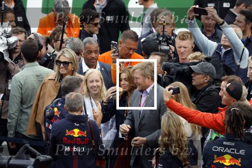 Zandvoort 27 augustus 2023
Grandprix F1 van Zandvoort Koning Willem Alexander Koningin Maxima Prinses Amalia en Prinses Alexia bij F1 Zandvoort