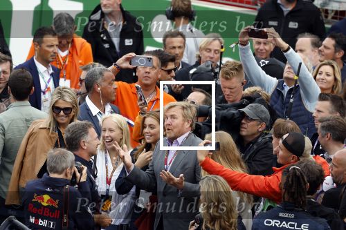 Zandvoort 27 augustus 2023
Grandprix F1 van Zandvoort Koning Willem Alexander Koningin Maxima Prinses Amalia en Prinses Alexia bij F1 Zandvoort