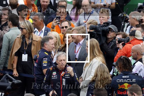 Zandvoort 27 augustus 2023
Grandprix F1 van Zandvoort Koning Willem Alexander Koningin Maxima Prinses Amalia en Prinses Alexia bij F1 Zandvoort