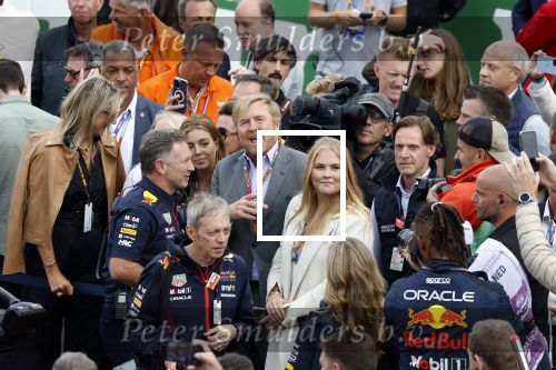 Zandvoort 27 augustus 2023
Grandprix F1 van Zandvoort Koning Willem Alexander Koningin Maxima Prinses Amalia en Prinses Alexia bij F1 Zandvoort