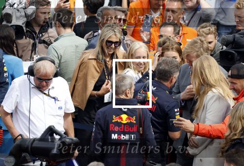 Zandvoort 27 augustus 2023
Grandprix F1 van Zandvoort Koning Willem Alexander Koningin Maxima Prinses Amalia en Prinses Alexia bij F1 Zandvoort