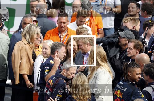 Zandvoort 27 augustus 2023
Grandprix F1 van Zandvoort Koning Willem Alexander Koningin Maxima Prinses Amalia en Prinses Alexia bij F1 Zandvoort