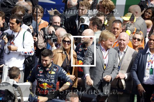 Zandvoort 27 augustus 2023
Grandprix F1 van Zandvoort Koning Willem Alexander Koningin Maxima Prinses Amalia en Prinses Alexia bij F1 Zandvoort