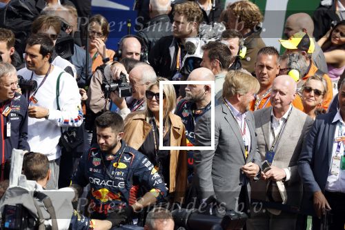 Zandvoort 27 augustus 2023
Grandprix F1 van Zandvoort Koning Willem Alexander Koningin Maxima Prinses Amalia en Prinses Alexia bij F1 Zandvoort