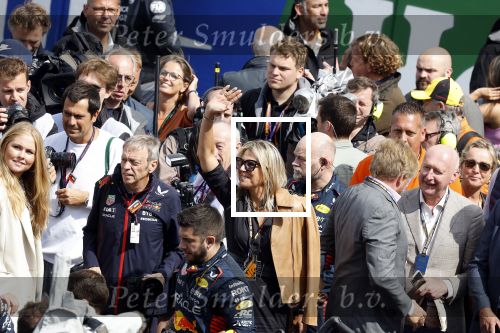 Zandvoort 27 augustus 2023
Grandprix F1 van Zandvoort Koning Willem Alexander Koningin Maxima Prinses Amalia en Prinses Alexia bij F1 Zandvoort