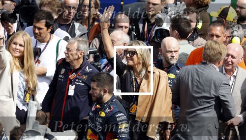 Zandvoort 27 augustus 2023
Grandprix F1 van Zandvoort Koning Willem Alexander Koningin Maxima Prinses Amalia en Prinses Alexia bij F1 Zandvoort