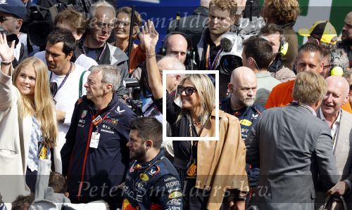Zandvoort 27 augustus 2023
Grandprix F1 van Zandvoort Koning Willem Alexander Koningin Maxima Prinses Amalia en Prinses Alexia bij F1 Zandvoort