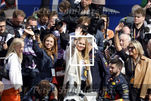 Zandvoort 27 augustus 2023
Grandprix F1 van Zandvoort Koning Willem Alexander Koningin Maxima Prinses Amalia en Prinses Alexia bij F1 Zandvoort