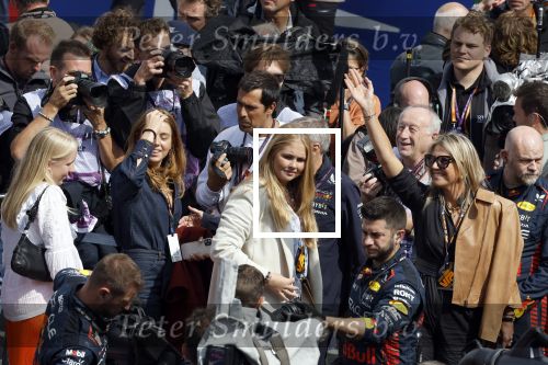 Zandvoort 27 augustus 2023
Grandprix F1 van Zandvoort Koning Willem Alexander Koningin Maxima Prinses Amalia en Prinses Alexia bij F1 Zandvoort