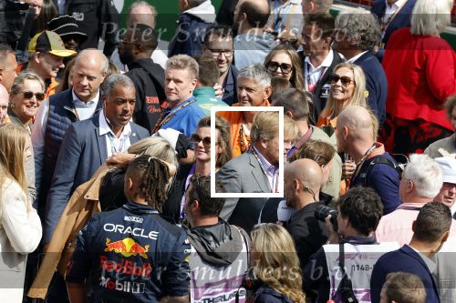 Zandvoort 27 augustus 2023
Grandprix F1 van Zandvoort Koning Willem Alexander Koningin Maxima Prinses Amalia en Prinses Alexia bij F1 Zandvoort