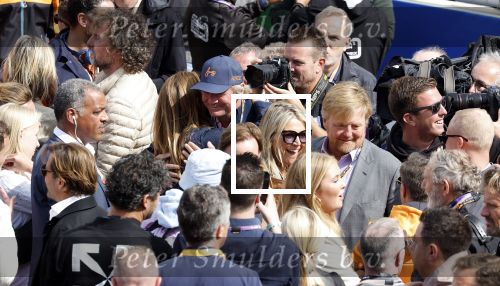 Zandvoort 27 augustus 2023
Grandprix F1 van Zandvoort Koning Willem Alexander Koningin Maxima Prinses Amalia en Prinses Alexia bij F1 Zandvoort