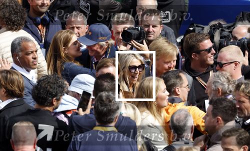 Zandvoort 27 augustus 2023
Grandprix F1 van Zandvoort Koning Willem Alexander Koningin Maxima Prinses Amalia en Prinses Alexia bij F1 Zandvoort