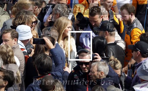 Zandvoort 27 augustus 2023
Grandprix F1 van Zandvoort Koning Willem Alexander Koningin Maxima Prinses Amalia en Prinses Alexia bij F1 Zandvoort