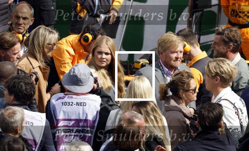 Zandvoort 27 augustus 2023
Grandprix F1 van Zandvoort Koning Willem Alexander Koningin Maxima Prinses Amalia en Prinses Alexia bij F1 Zandvoort