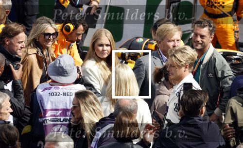 Zandvoort 27 augustus 2023
Grandprix F1 van Zandvoort Koning Willem Alexander Koningin Maxima Prinses Amalia en Prinses Alexia bij F1 Zandvoort