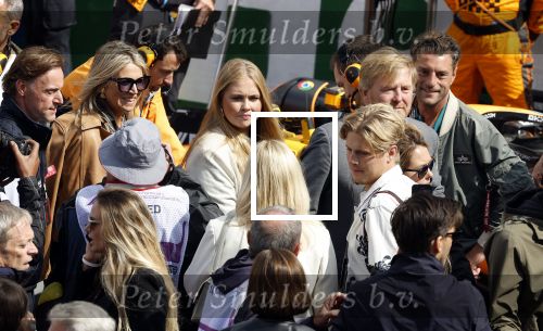 Zandvoort 27 augustus 2023
Grandprix F1 van Zandvoort Koning Willem Alexander Koningin Maxima Prinses Amalia en Prinses Alexia bij F1 Zandvoort