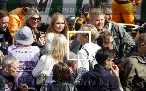 Zandvoort 27 augustus 2023
Grandprix F1 van Zandvoort Koning Willem Alexander Koningin Maxima Prinses Amalia en Prinses Alexia bij F1 Zandvoort