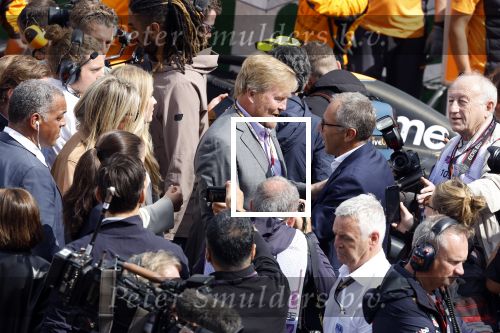 Zandvoort 27 augustus 2023
Grandprix F1 van Zandvoort Koning Willem Alexander Koningin Maxima Prinses Amalia en Prinses Alexia bij F1 Zandvoort