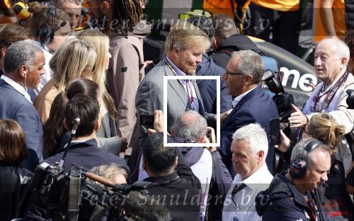 Zandvoort 27 augustus 2023
Grandprix F1 van Zandvoort Koning Willem Alexander Koningin Maxima Prinses Amalia en Prinses Alexia bij F1 Zandvoort