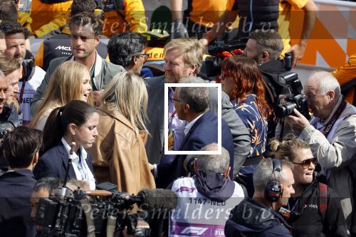 Zandvoort 27 augustus 2023
Grandprix F1 van Zandvoort Koning Willem Alexander Koningin Maxima Prinses Amalia en Prinses Alexia bij F1 Zandvoort