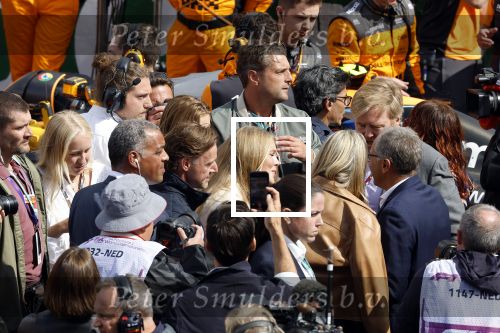 Zandvoort 27 augustus 2023
Grandprix F1 van Zandvoort Koning Willem Alexander Koningin Maxima Prinses Amalia en Prinses Alexia bij F1 Zandvoort