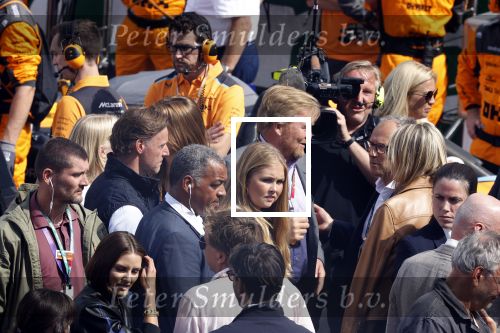 Zandvoort 27 augustus 2023
Grandprix F1 van Zandvoort Koning Willem Alexander Koningin Maxima Prinses Amalia en Prinses Alexia bij F1 Zandvoort