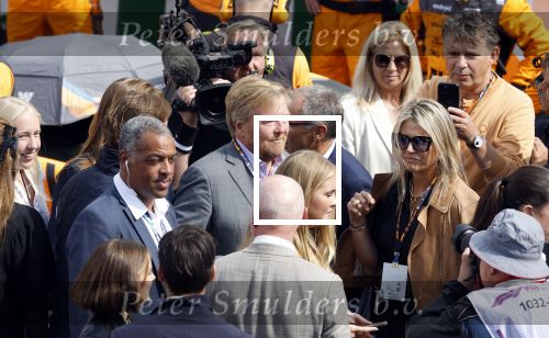Zandvoort 27 augustus 2023
Grandprix F1 van Zandvoort Koning Willem Alexander Koningin Maxima Prinses Amalia en Prinses Alexia bij F1 Zandvoort